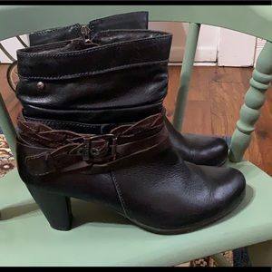 Pikolinos Black Ankle Boots - Nearly New